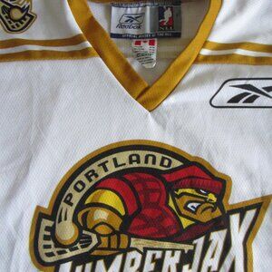 Vtg Official Jersey of the NLL REEBOK – Portland Lumberjax – Youth S/M